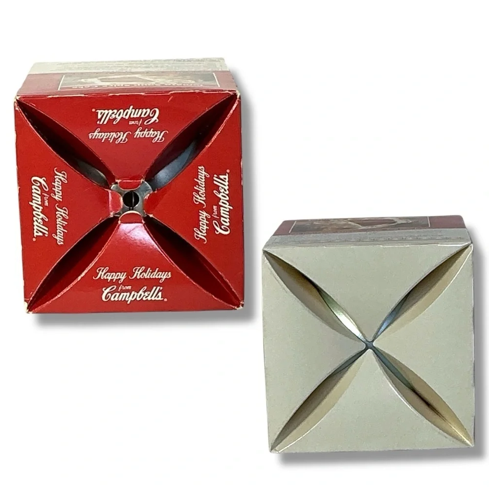 Campbell's Soup Kids 1998 Collector's Edition glass ball ornament Original Box